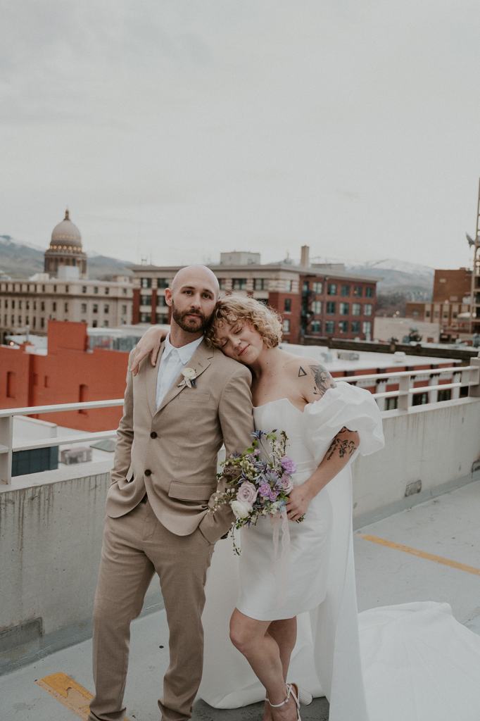 Downtown Boise Idaho Elopement