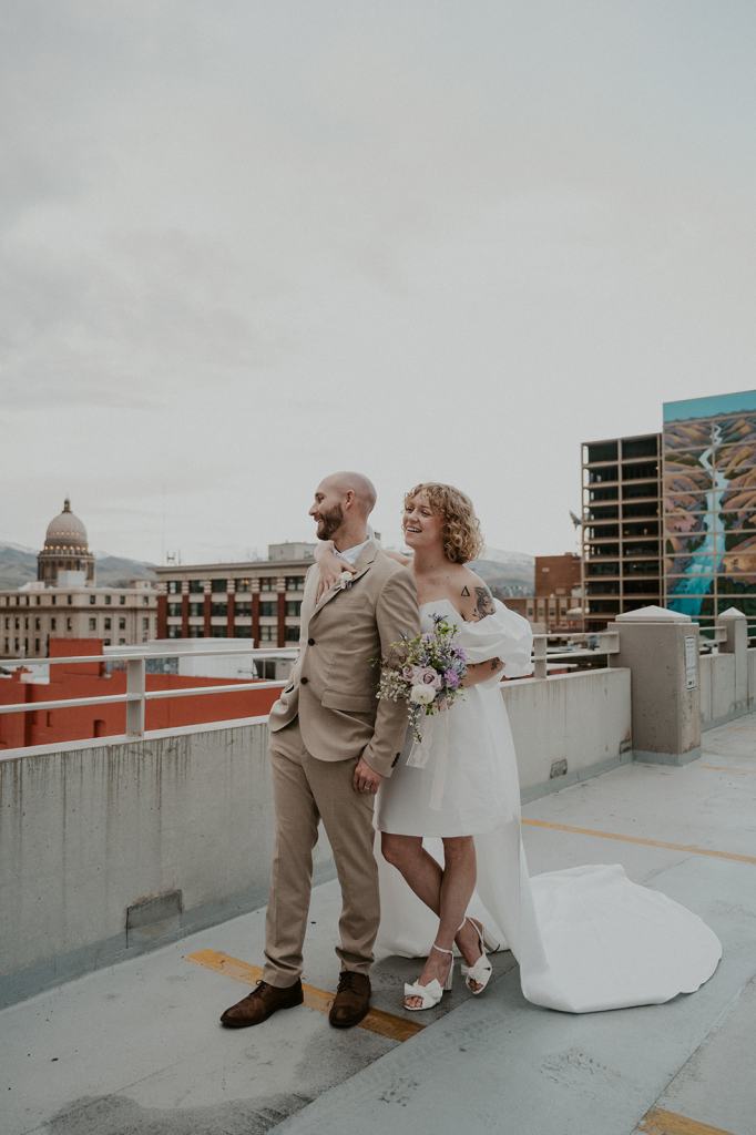 Downtown Boise Idaho Elopement