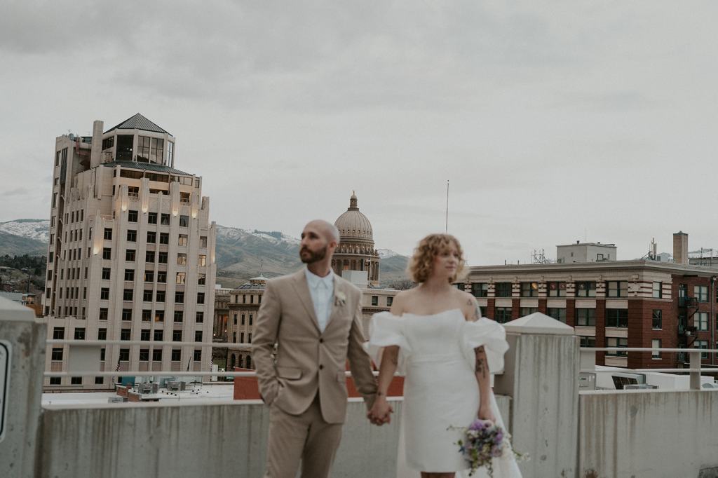 Downtown Boise Idaho Elopement
