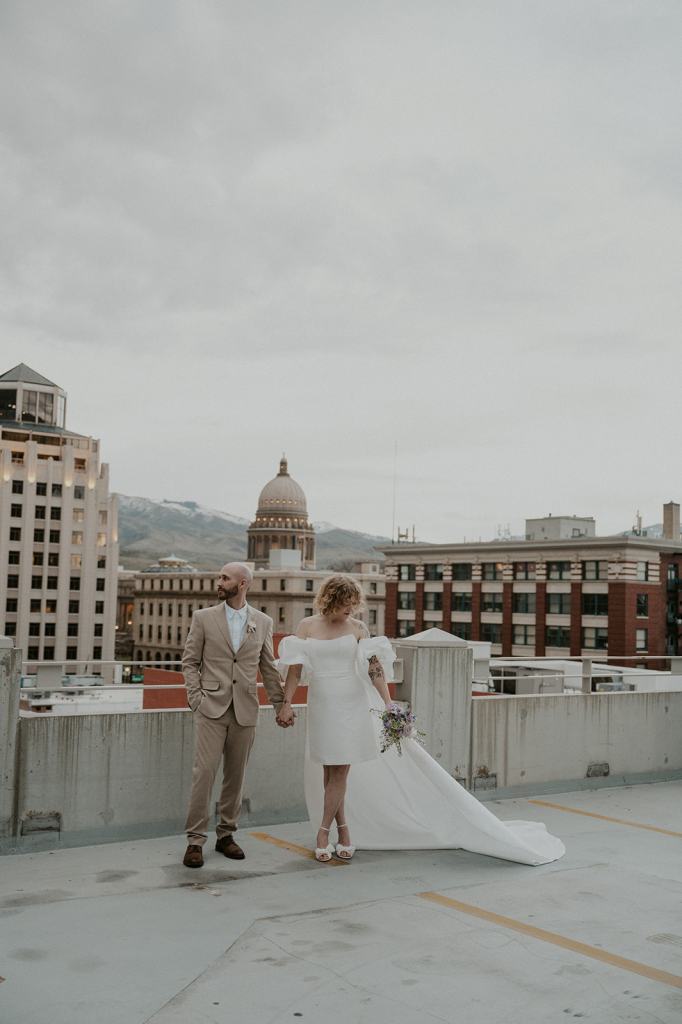 Downtown Boise Idaho Elopement