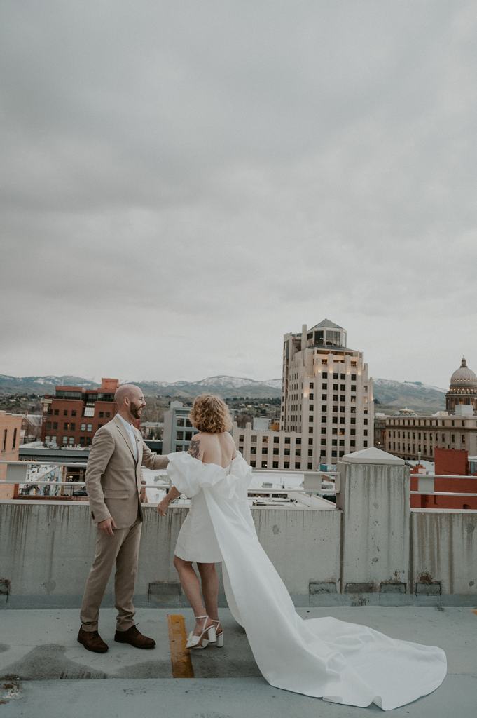 Downtown Boise Idaho Elopement