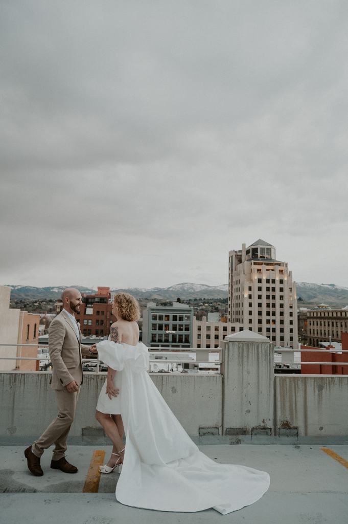 Downtown Boise Idaho Elopement