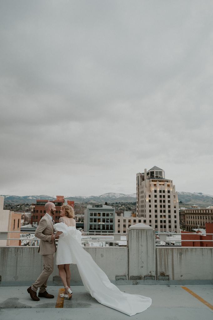 Downtown Boise Idaho Elopement
