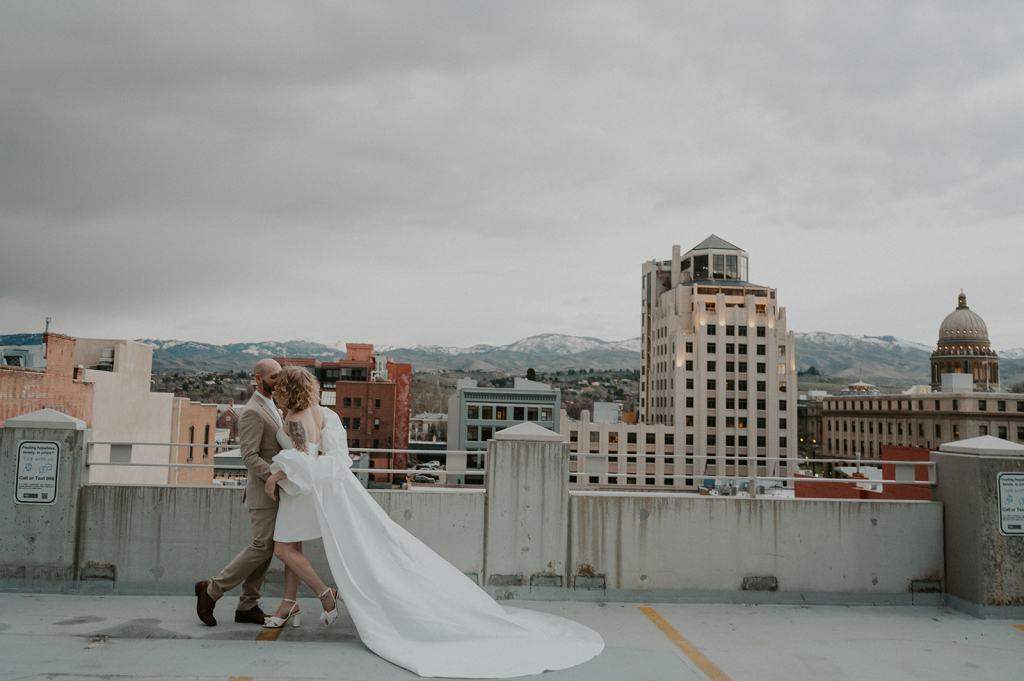 Downtown Boise Idaho Elopement