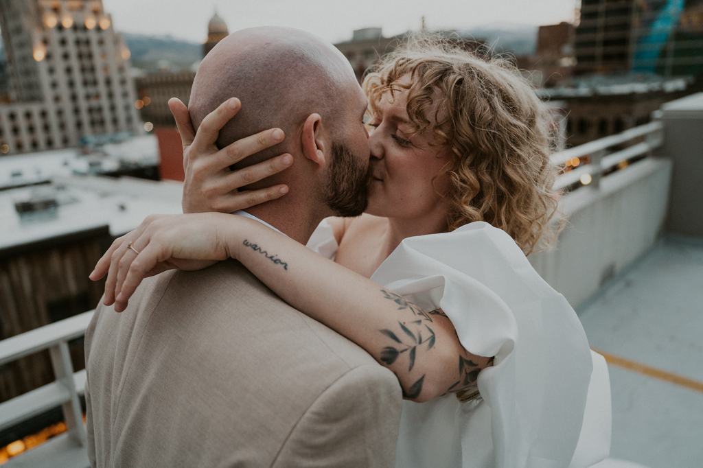 Downtown Boise Idaho Elopement