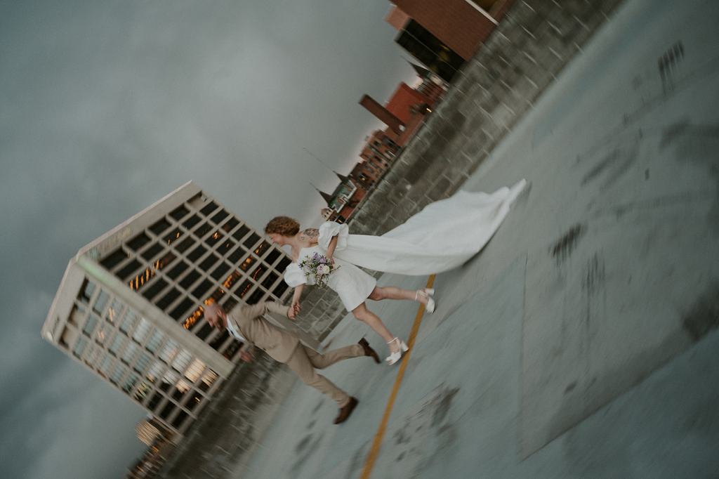 Downtown City Hall Boise Idaho Elopement