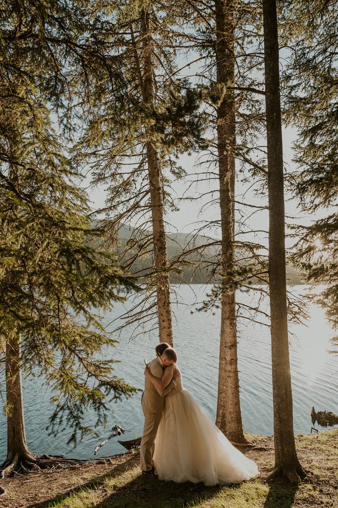 hyalite reservoir montana elopement