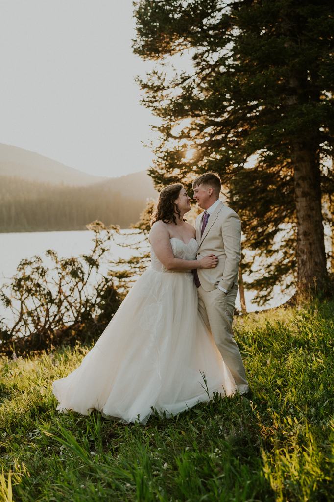 hyalite reservoir montana elopement