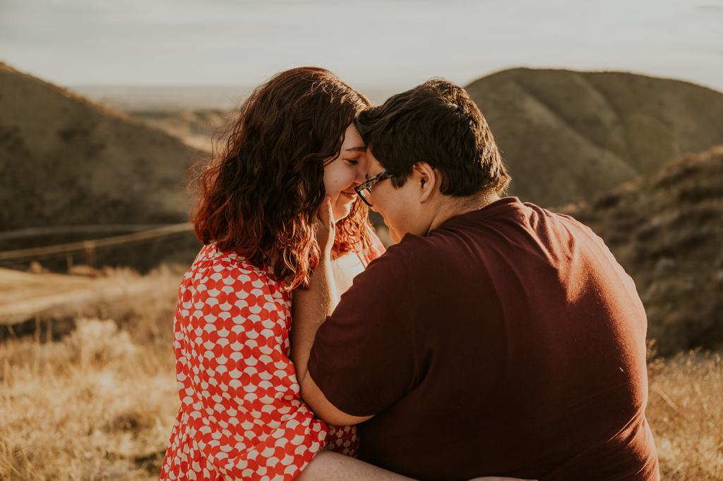 Boise Foothills Engagement Photos