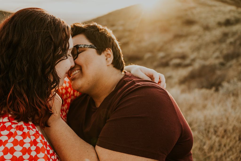 Boise Foothills Engagement Photos