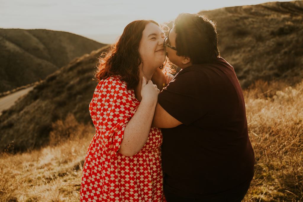 Boise Foothills Engagement Photos