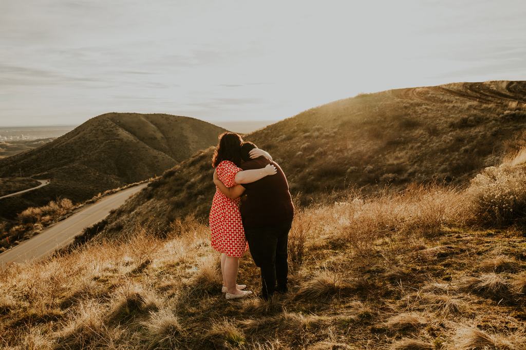 Boise Foothills Engagement Photos