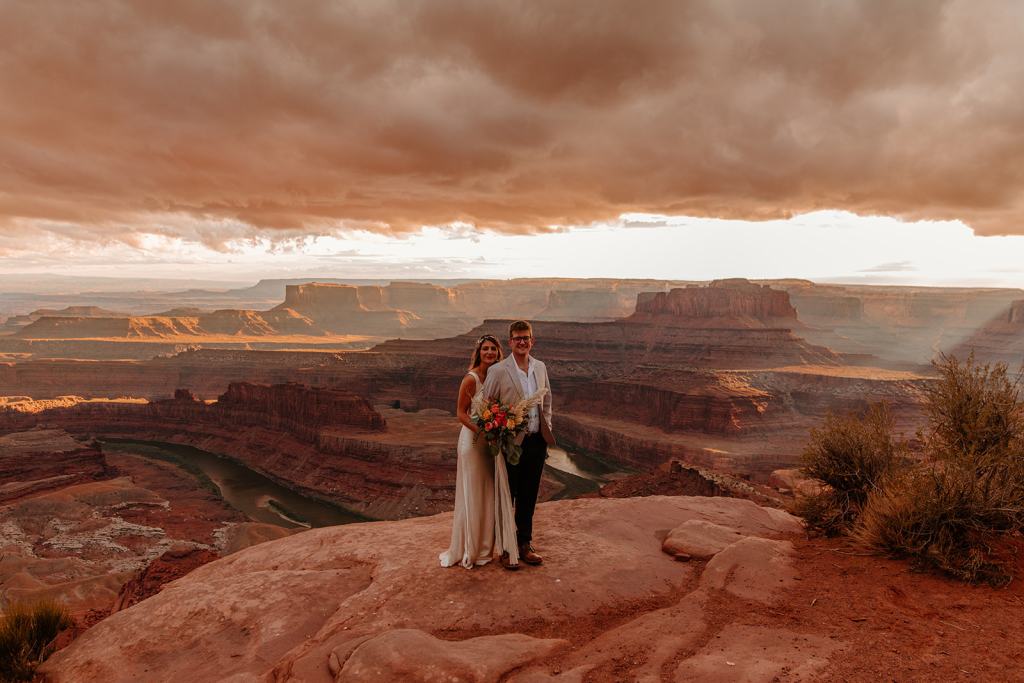 Dead Horse State Park Moab Utah Elopement