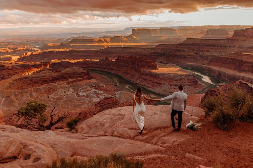 Dead Horse State Park Moab Utah Elopement