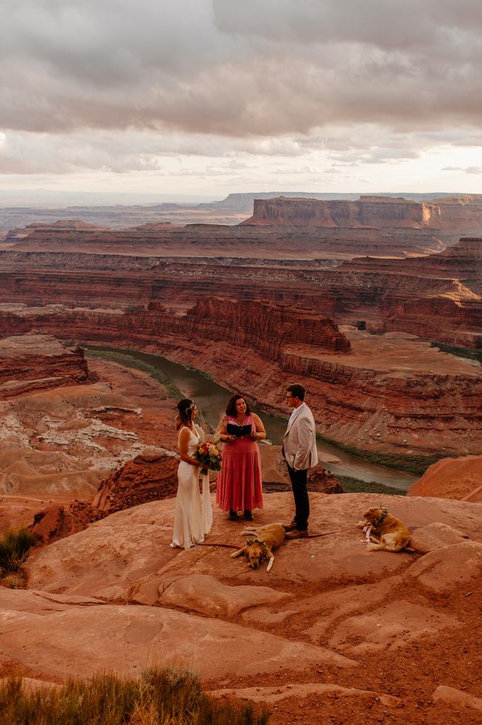 Dead Horse State Park Moab Utah Elopement