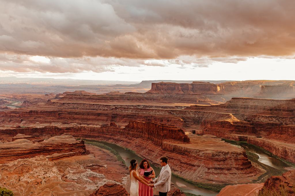 Dead Horse State Park Moab Utah Elopement