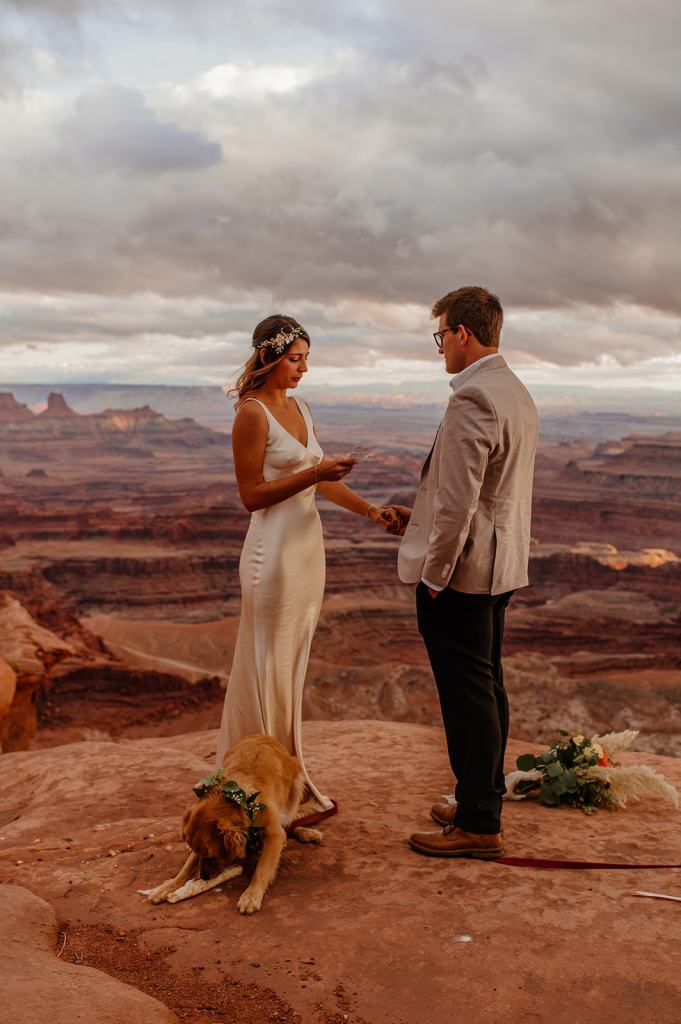 Dead Horse State Park Moab Utah Elopement