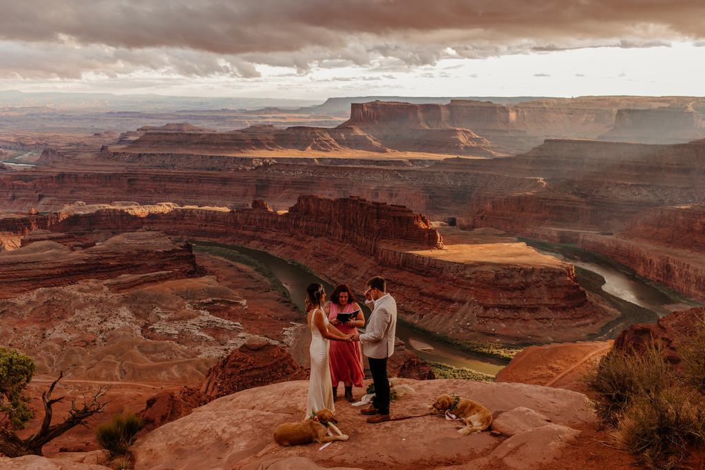 Dead Horse State Park Moab Utah Elopement