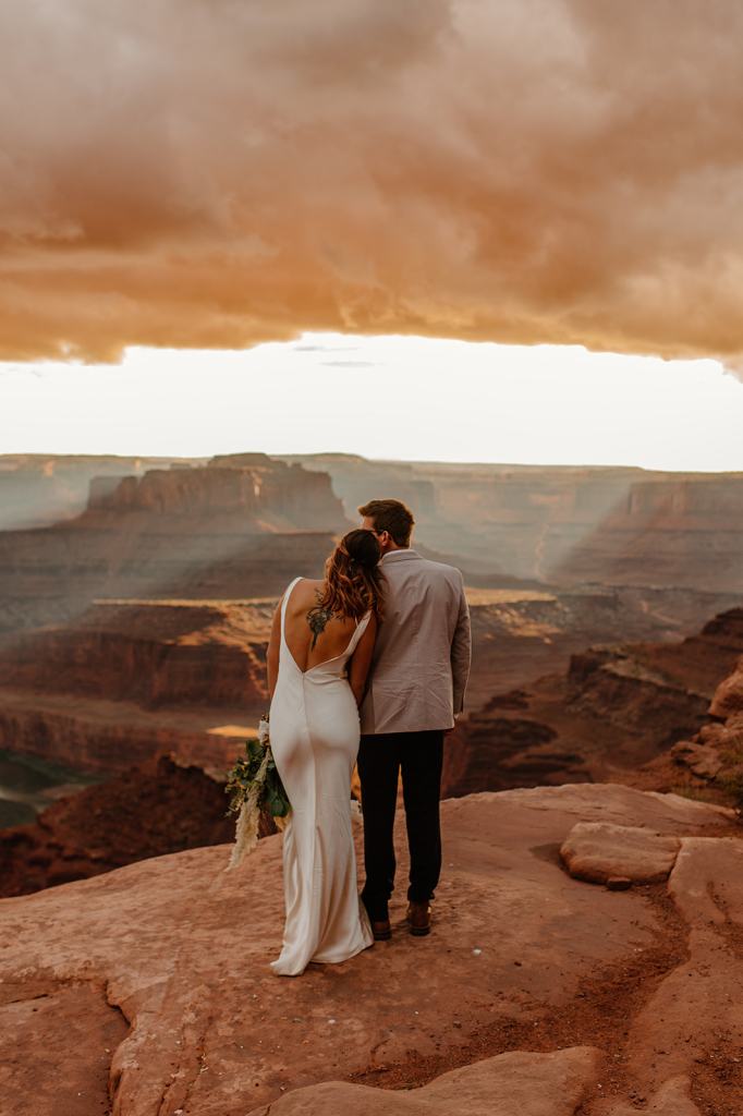 Dead Horse State Park Moab Utah Elopement