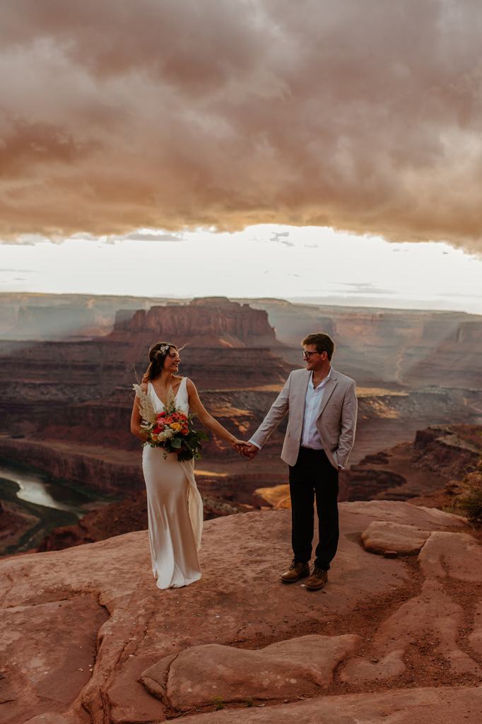 Dead Horse State Park Moab Utah Elopement