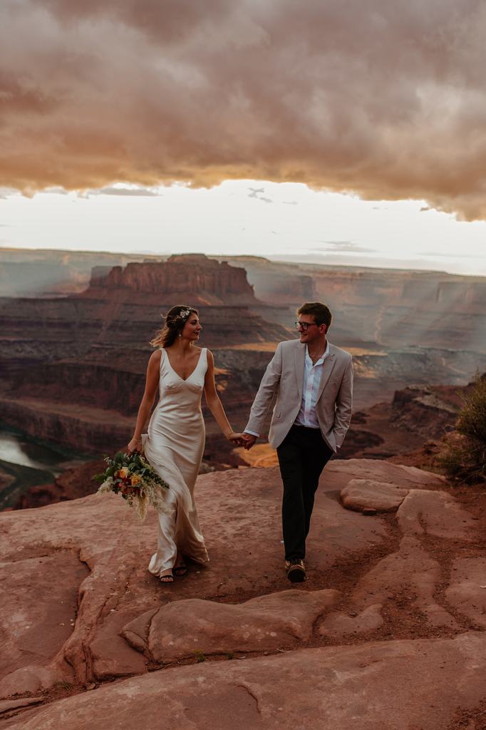 Dead Horse State Park Moab Utah Elopement