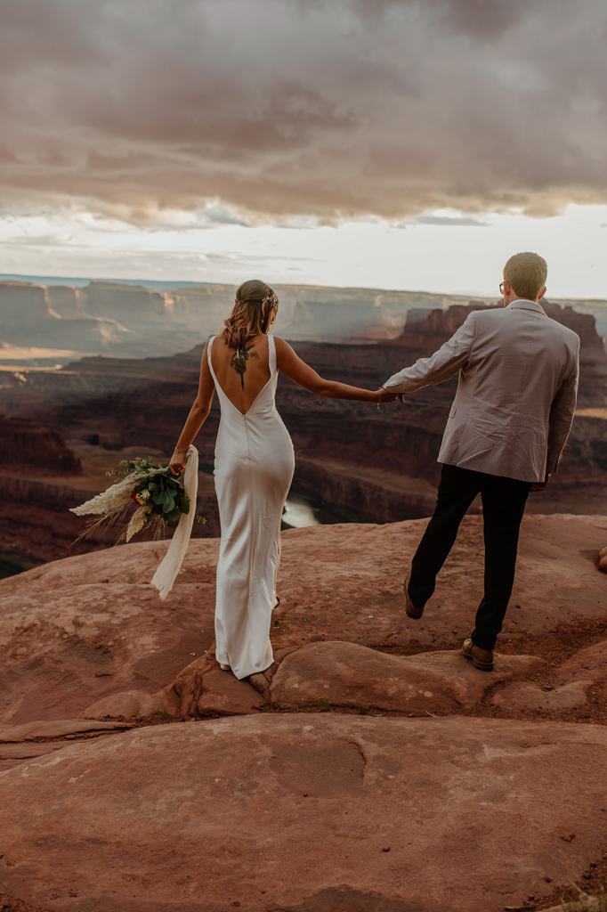 Dead Horse State Park Moab Utah Elopement