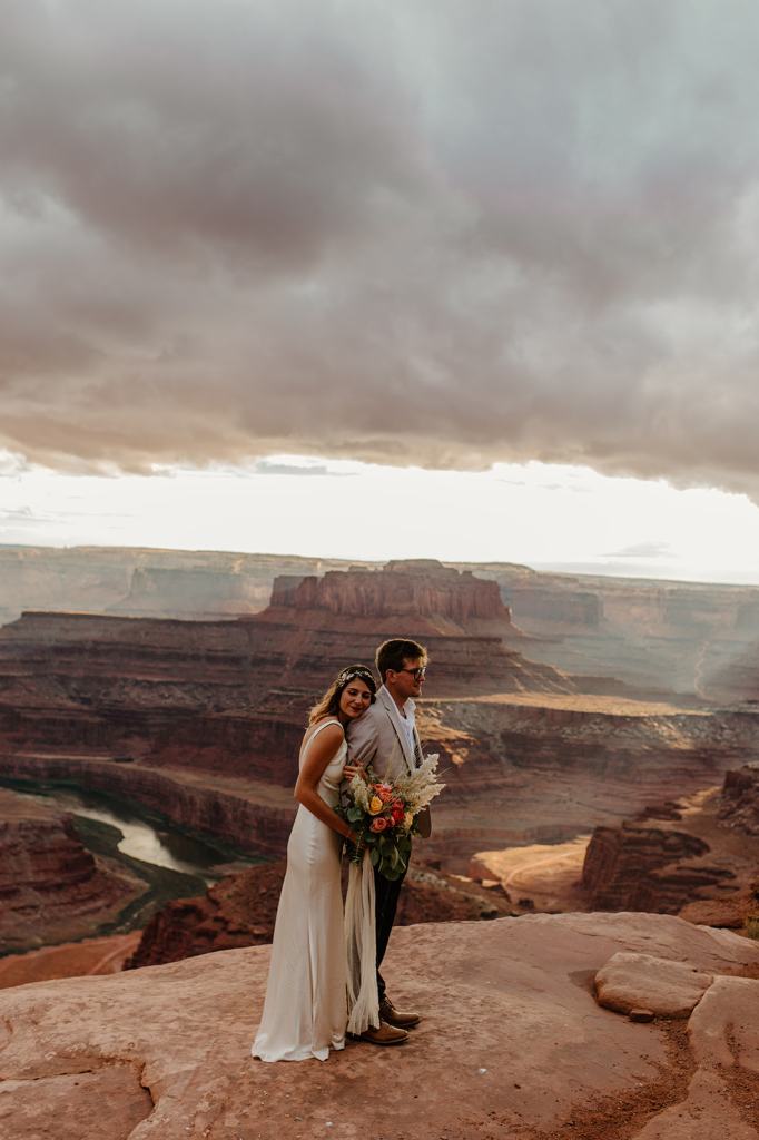 Dead Horse State Park Moab Utah Elopement