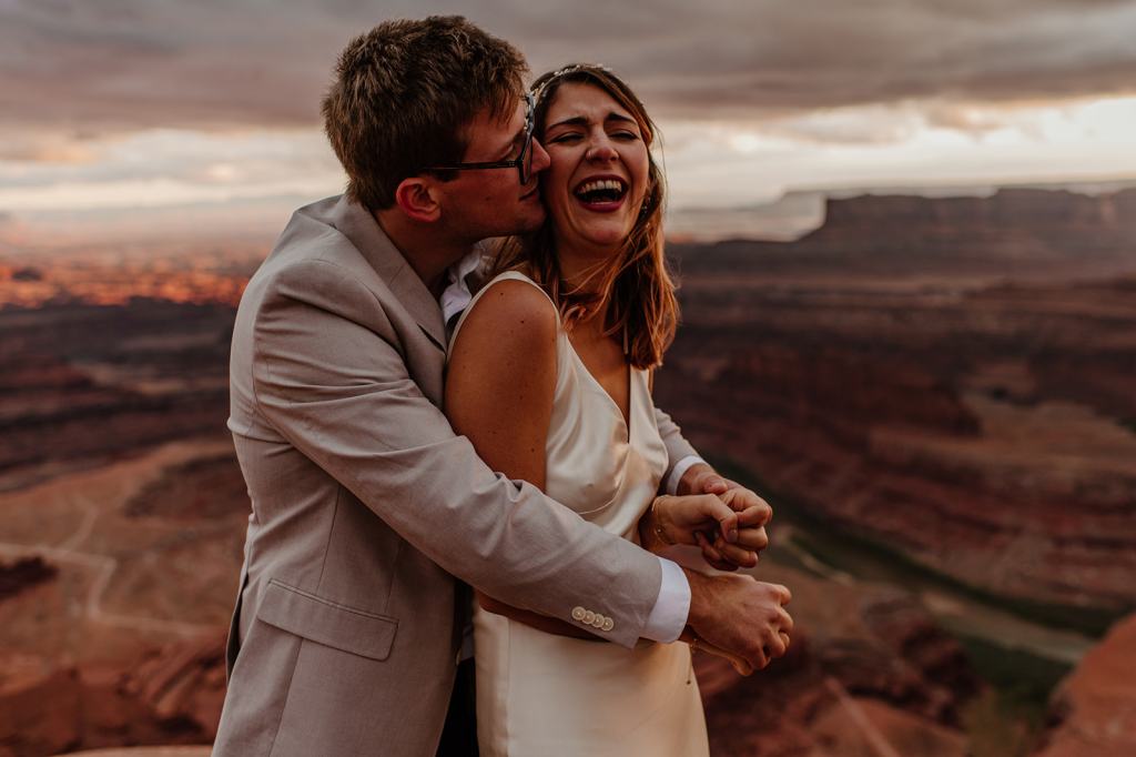 Dead Horse State Park Moab Utah Elopement