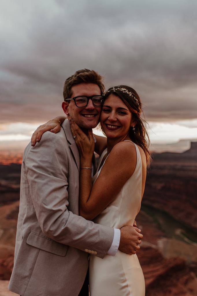 Dead Horse State Park Moab Utah Elopement