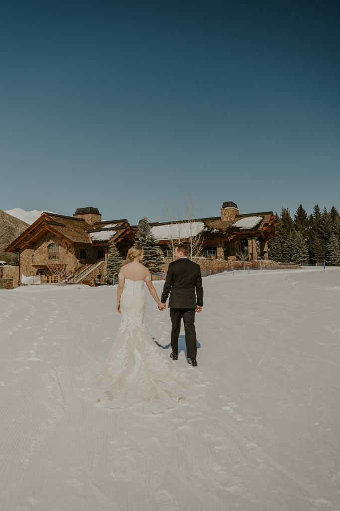 Sun Valley Idaho Ski Resort Wedding
