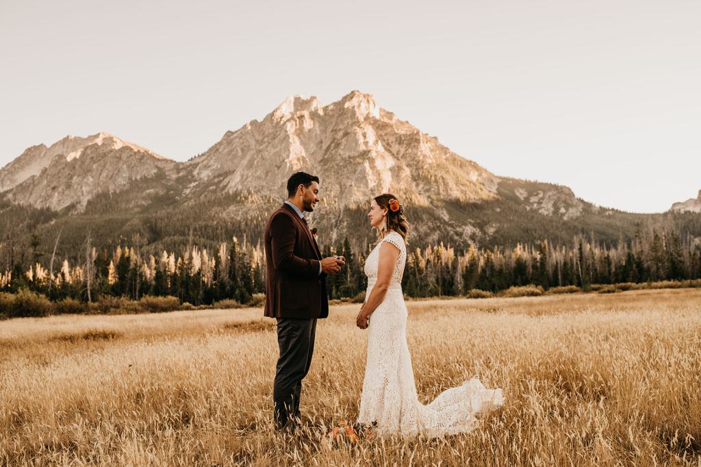 Stanley Lake Idaho Elopement