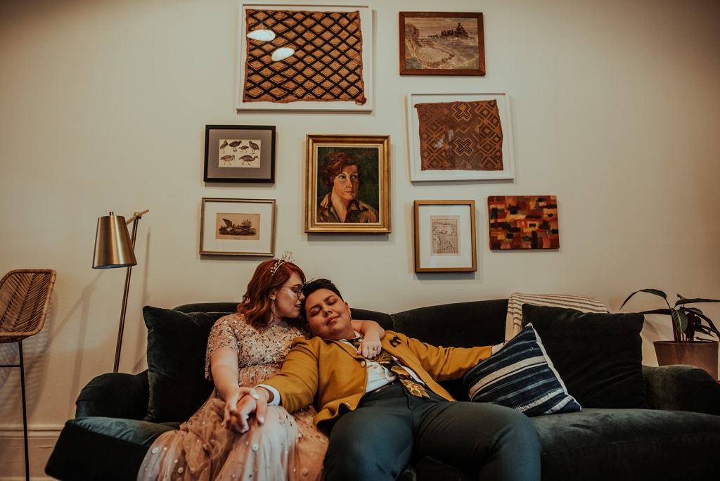 LGBTQ New Orleans Elopement Queer Wedding