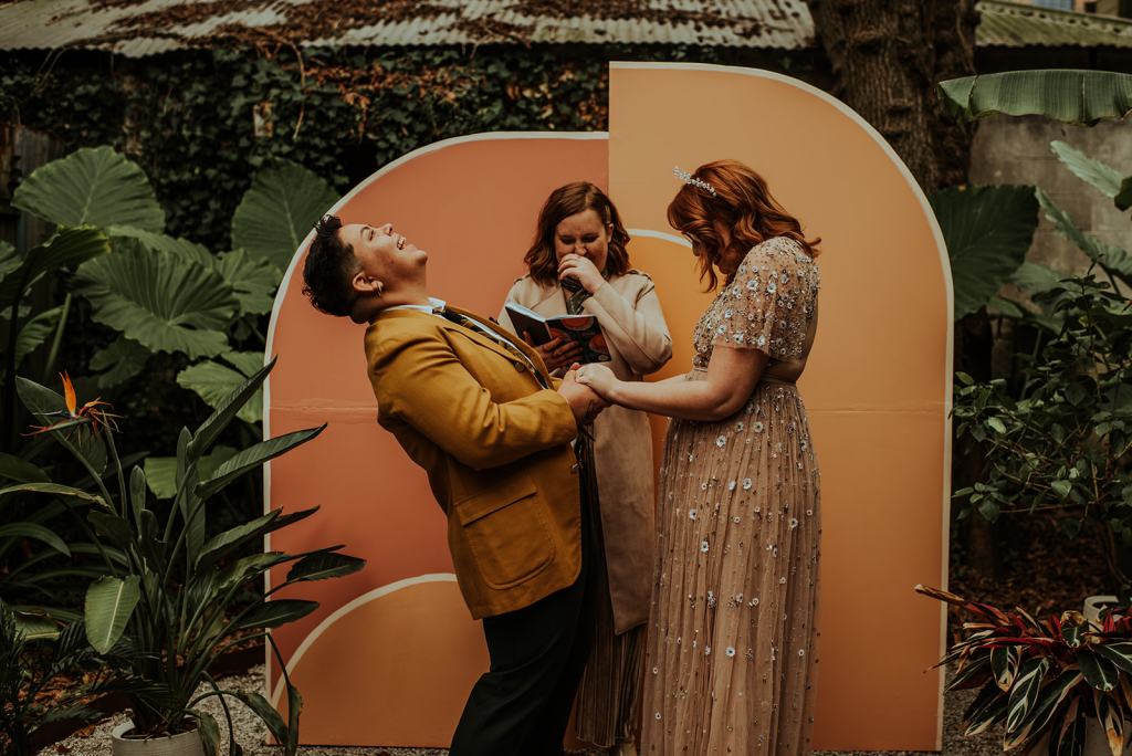 LGBTQ New Orleans Elopement Queer Wedding