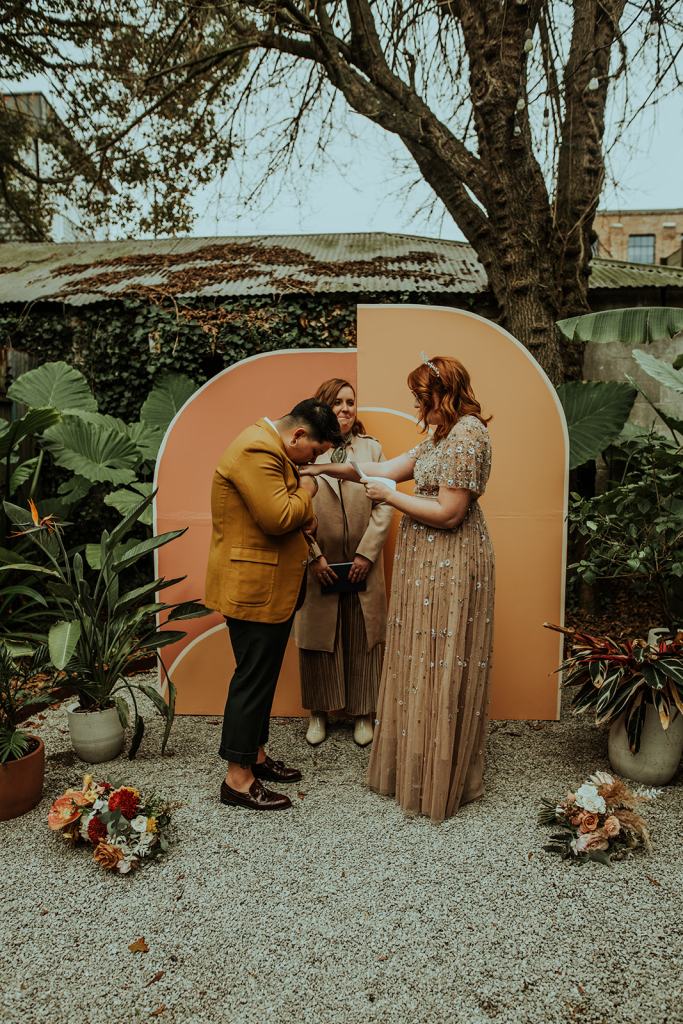 LGBTQ New Orleans Elopement Queer Wedding