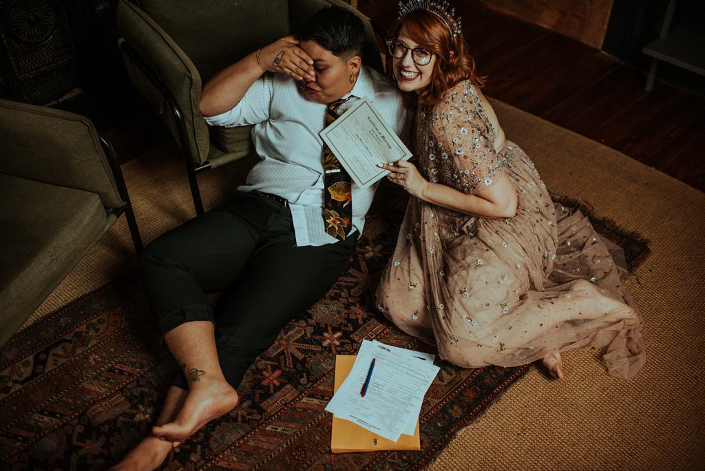 LGBTQ New Orleans Elopement Queer Wedding