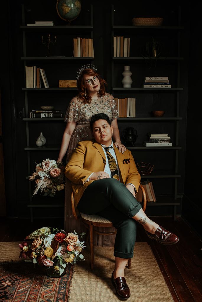 LGBTQ Queer Wedding Outfits