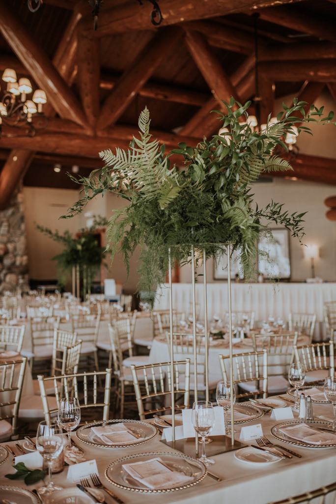 Wedding Reception at the Shore Lodge in McCall Idaho