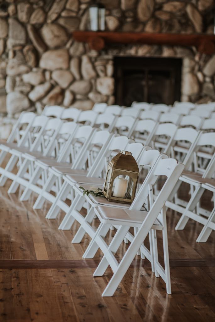 Wedding Ceremony at the Shore Lodge in McCall Idaho