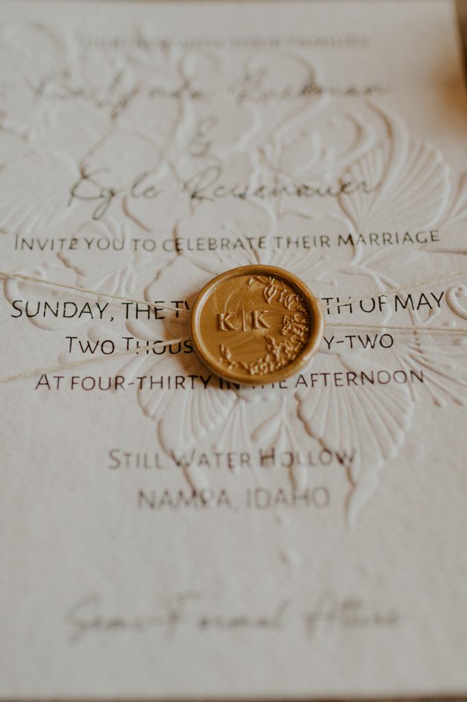 Still Water Hollow Wedding in Boise Idaho