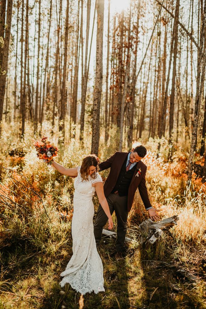 Stanley Lake Idaho Elopement