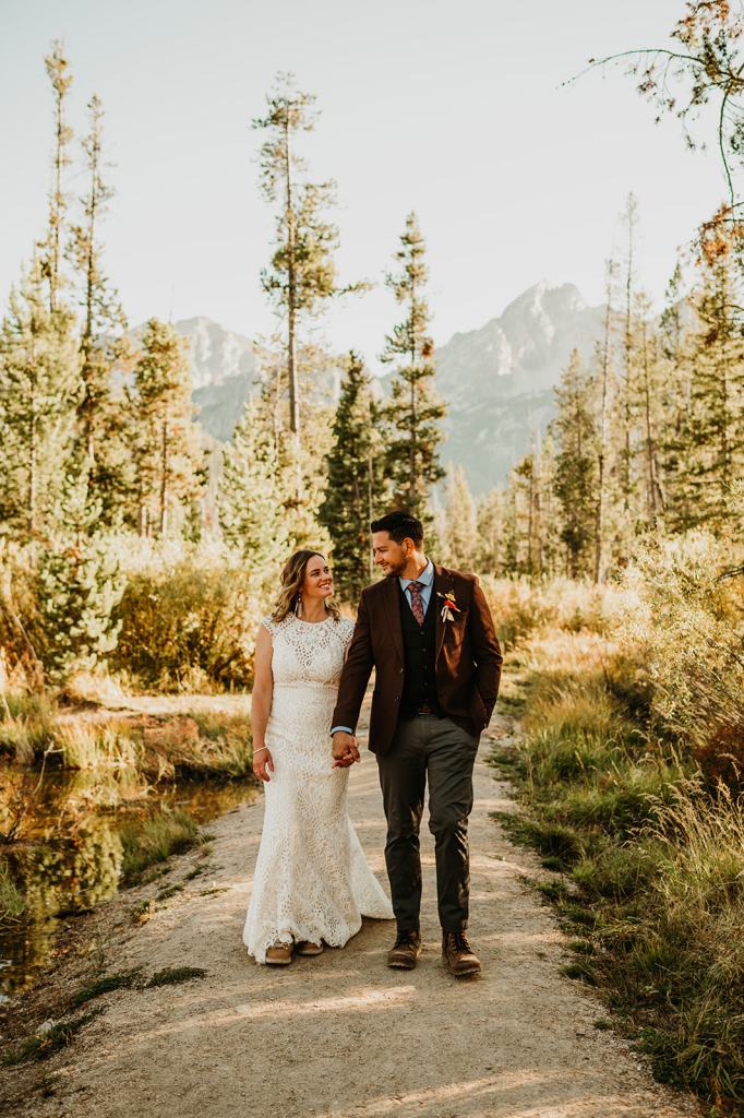 Stanley Lake Idaho Elopement