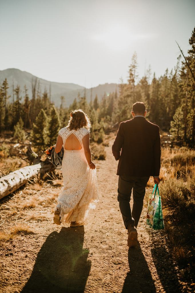 Sawtooths Idaho Adventure Elopement