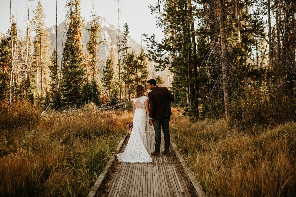 Sawtooths Idaho Adventure Elopement