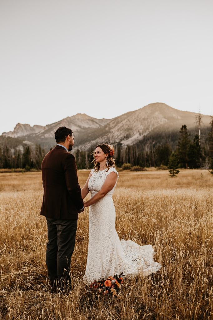 Sawtooths Idaho Adventure Elopement