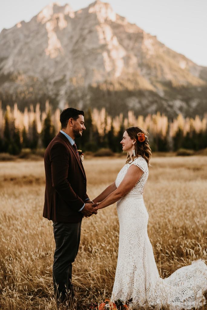 Sawtooths Idaho Adventure Elopement