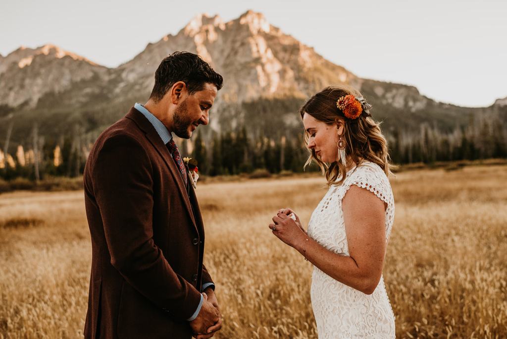 Sawtooths Idaho Adventure Elopement