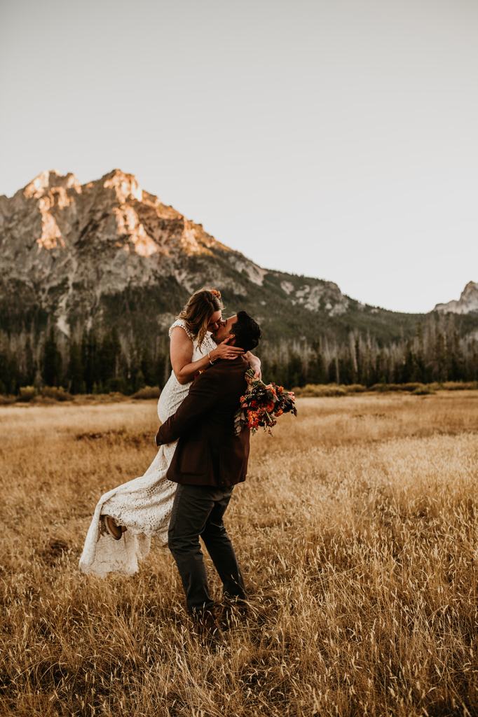 Stanley Lake Idaho Elopement
