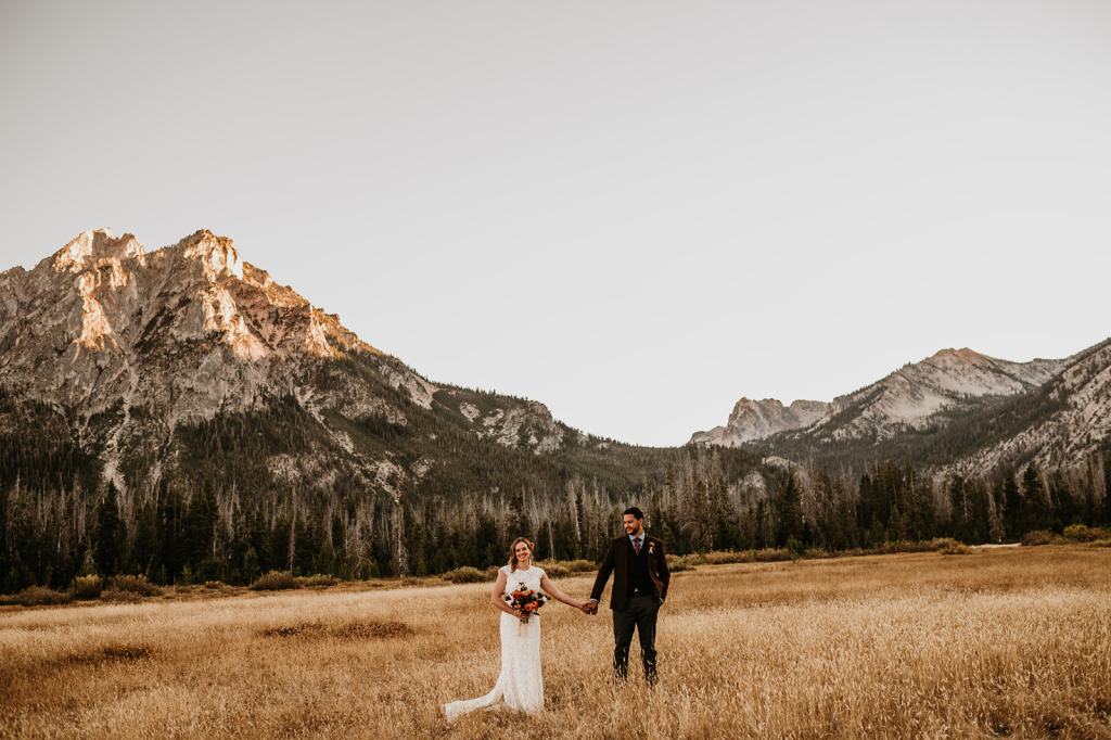 Stanley Lake Idaho Elopement