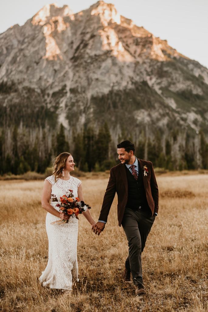 Sawtooths Idaho Adventure Elopement