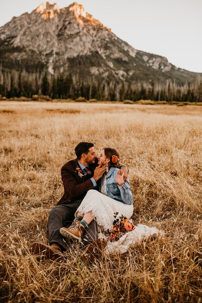 Stanley Lake Idaho Elopement